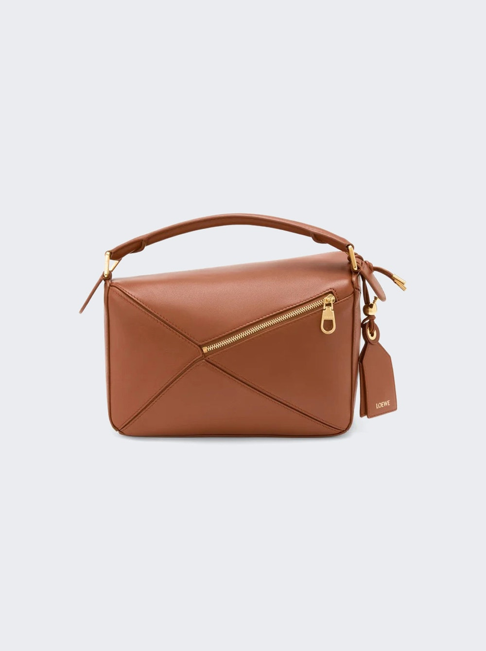 Small Featherlight Puzzle Bag Pecan Nappa Lambskin - 5