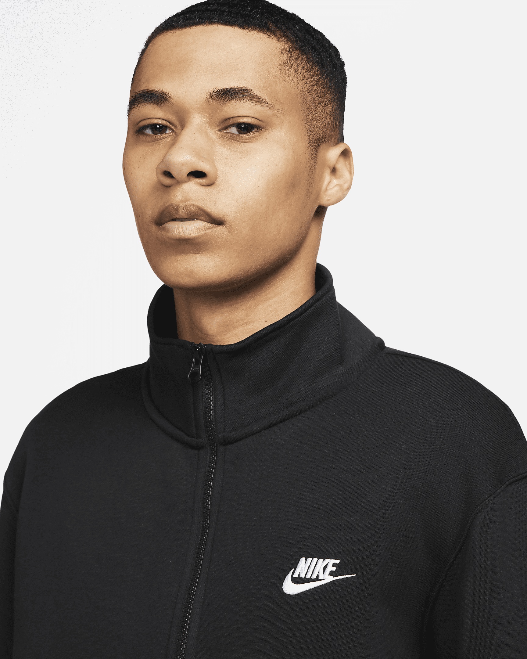 Nike Sportswear Club Men's Brushed-Back 1/2-Zip Pullover - 3