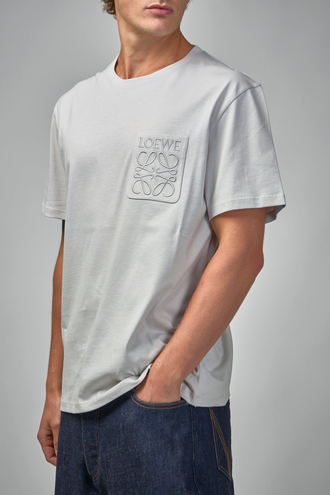 Relaxed fit T-Shirt with Anagram Pocket - 4