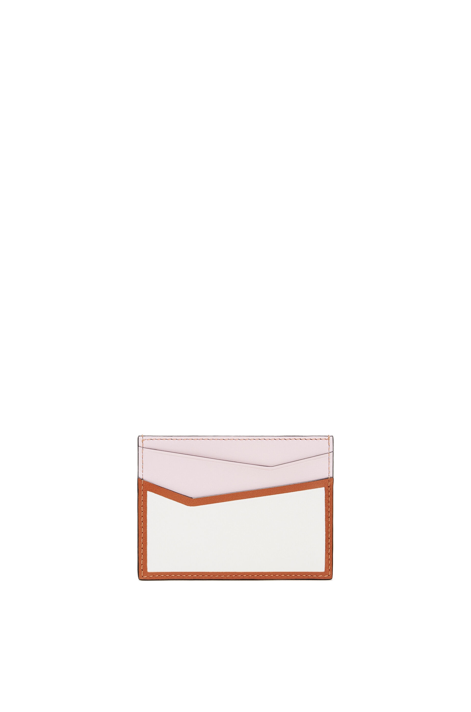 Puzzle plain cardholder in classic calfskin - 2