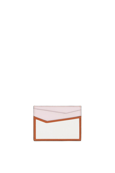 Loewe Puzzle plain cardholder in classic calfskin outlook