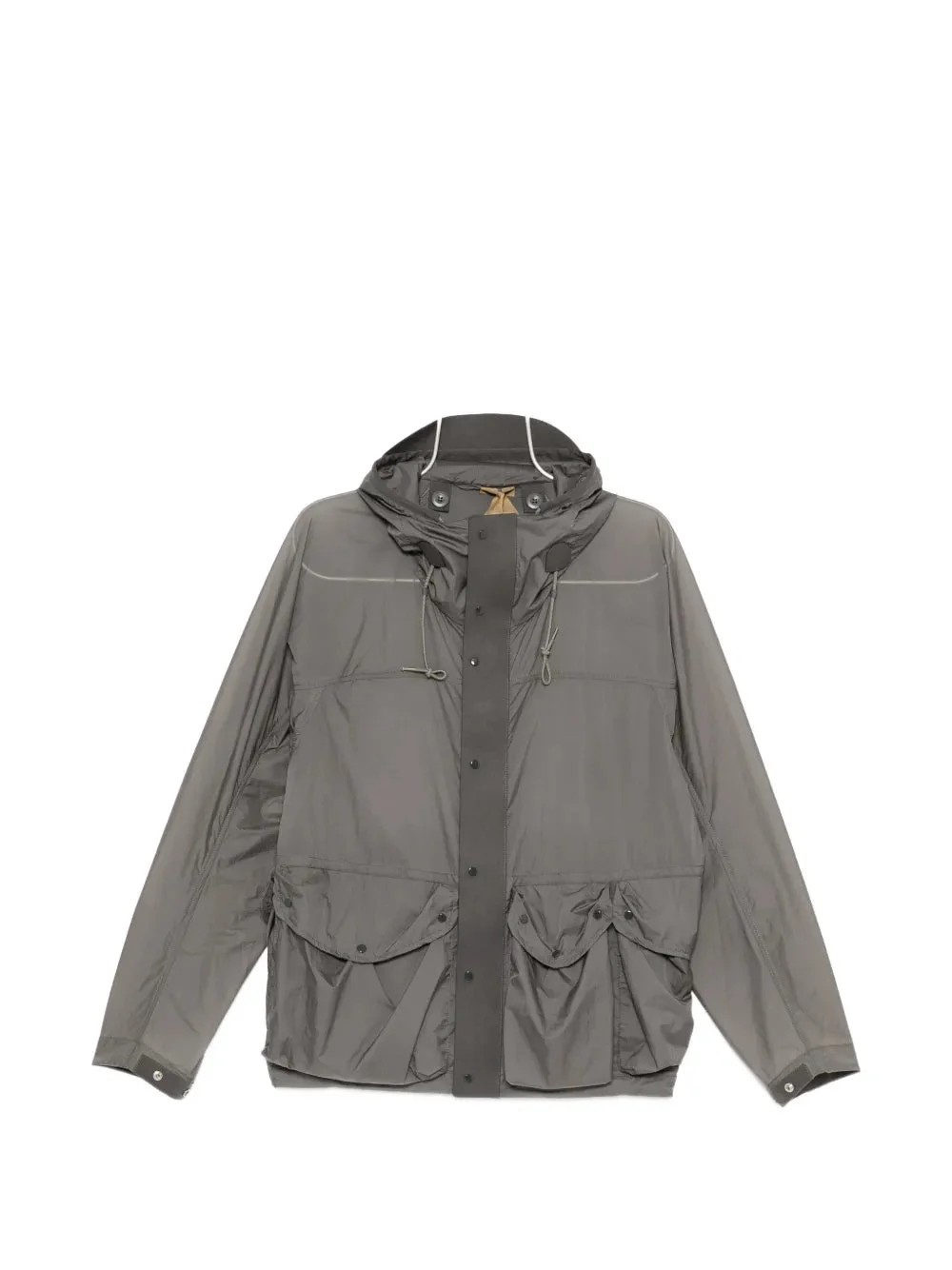 HOODED FLAP-POCKET JACKET - 1
