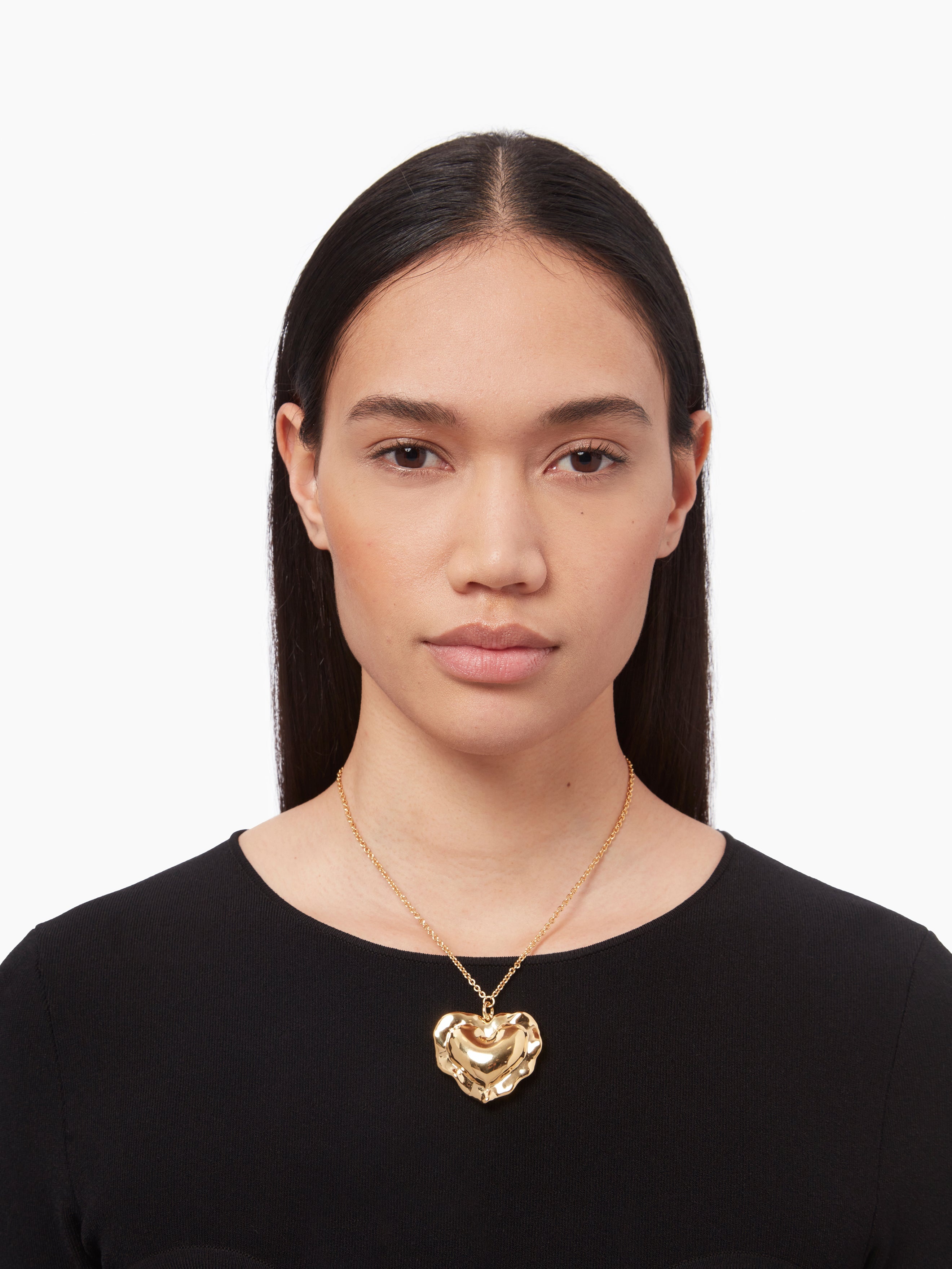 CUSHION HEART NECKLACE - 4