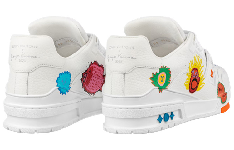 LOUIS VUITTON x YAYOI KUSAMA Sneaker 'White with Icons' 1ABD3E - 3