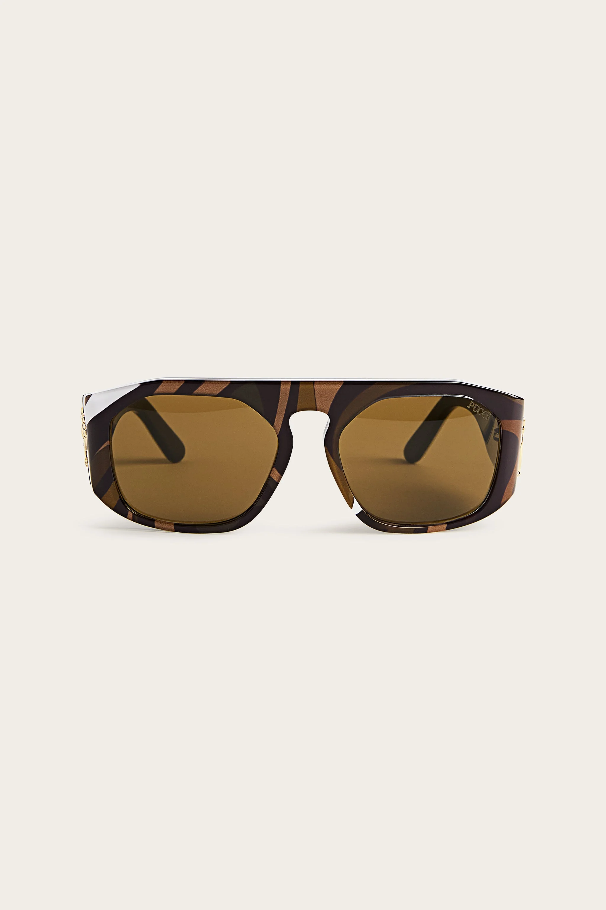 RECTANGULAR SUNGLASSES WITH PUCCI PRINT - 1