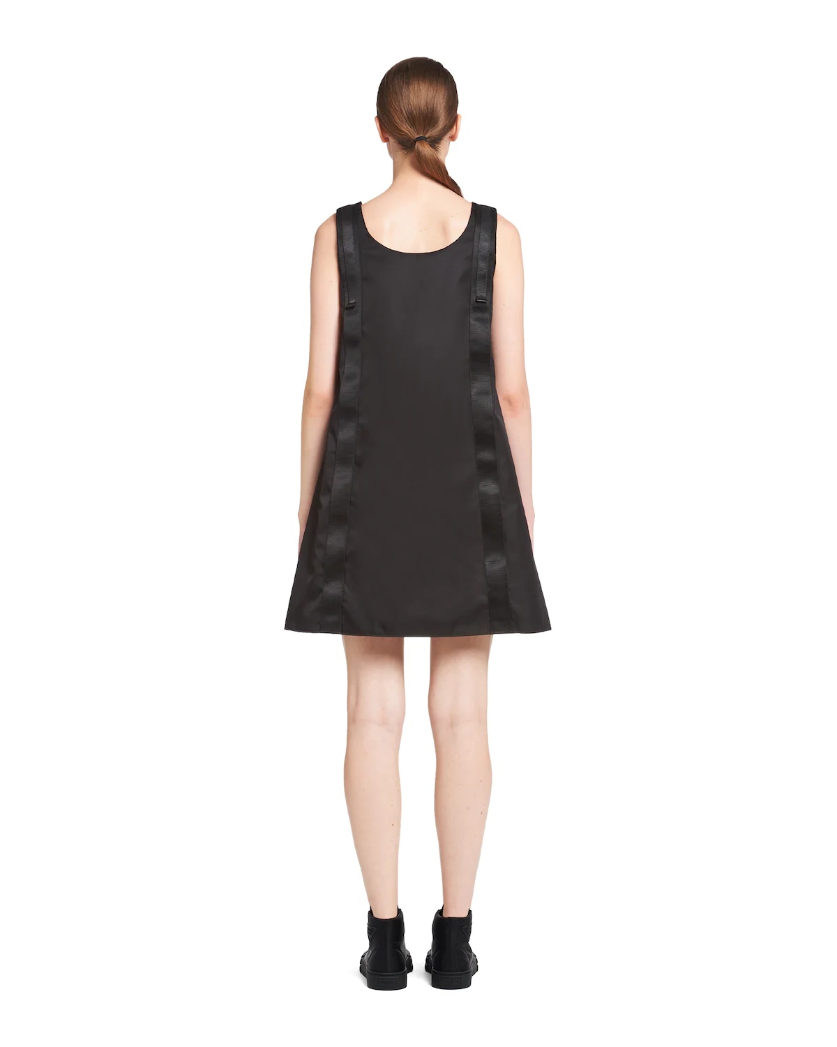 Re-Nylon Gabardine sleeveless dress - 4