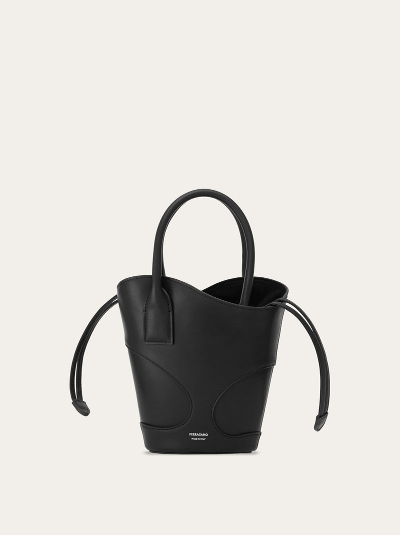 Tote bag with cut-out detailing (S) 1