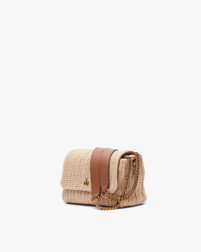 Chelsea Small Straw Flap Bag 3