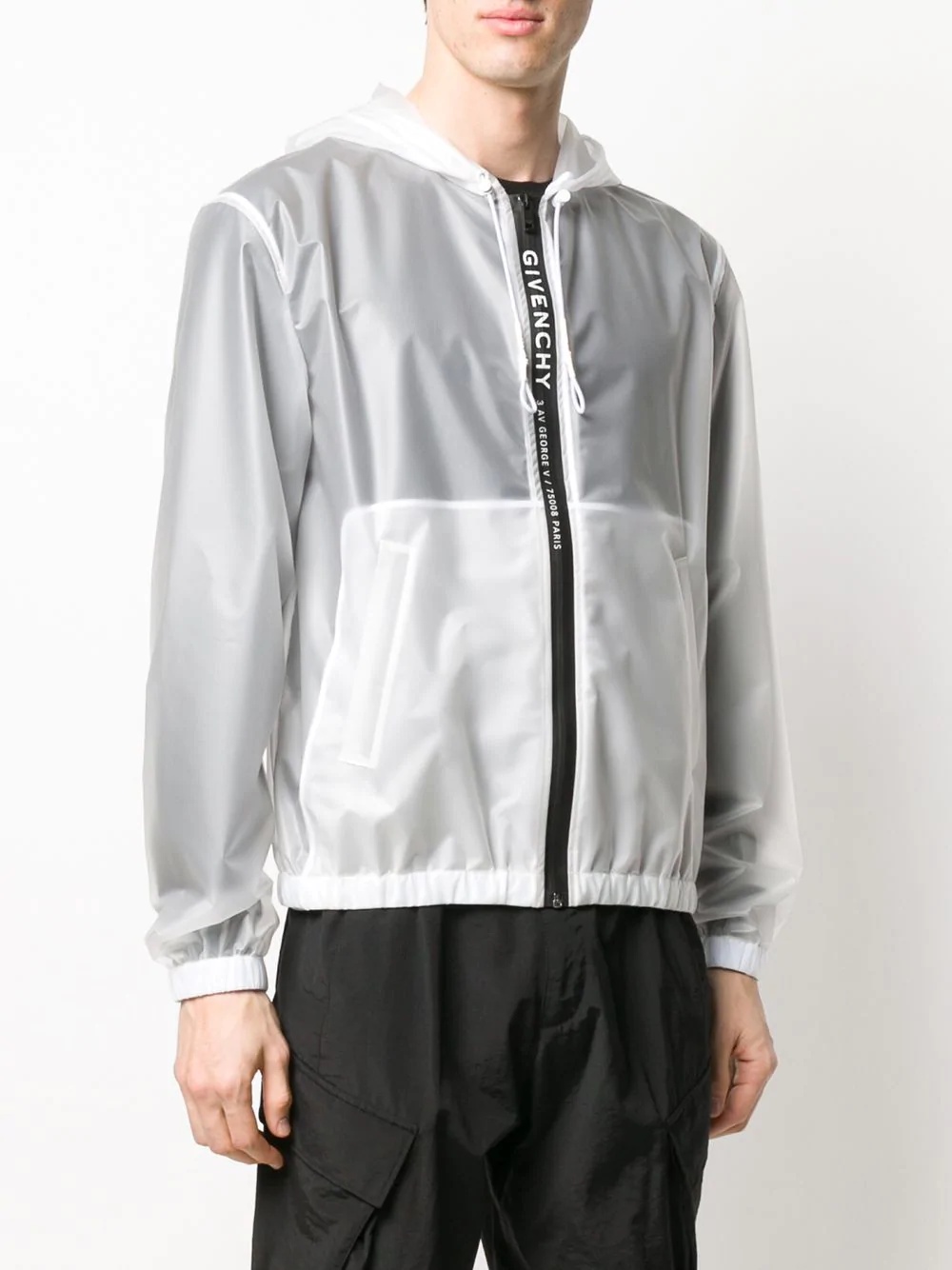 transparent hooded jacket - 3