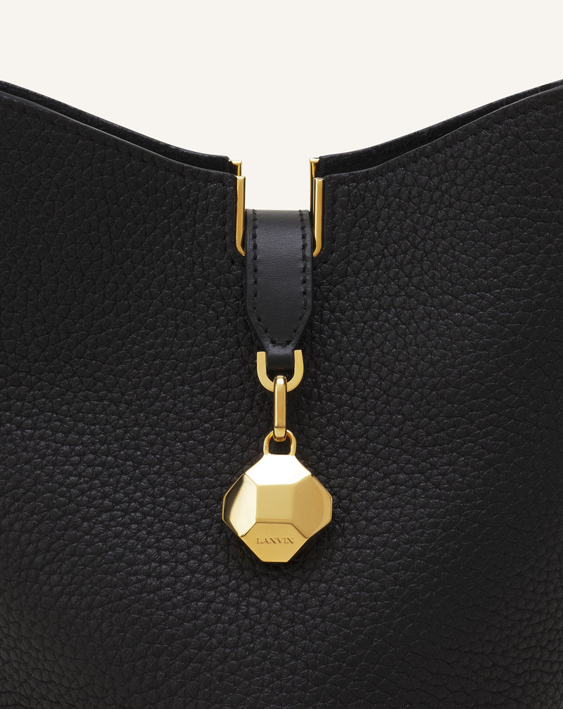 CATCH NANO BY LANVIN LEATHER BUCKET BAG 5