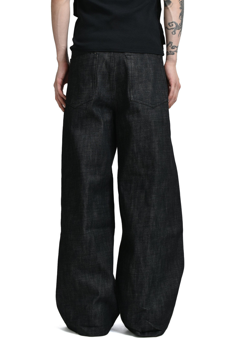 NO/FAITH STUDIOS RAW DENIM JAPANESE LOOSE FIT / BLK outlook