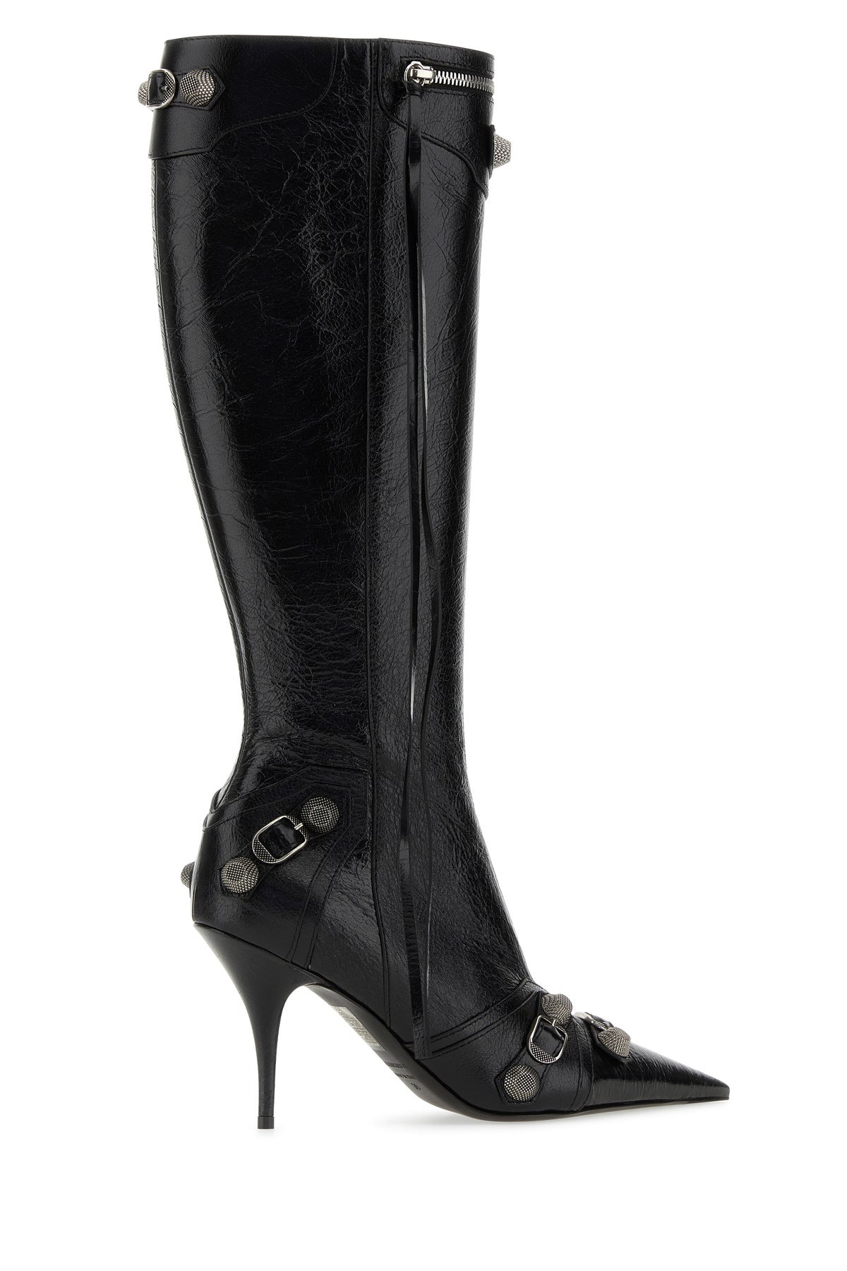 Black leather Cagole boots - 3