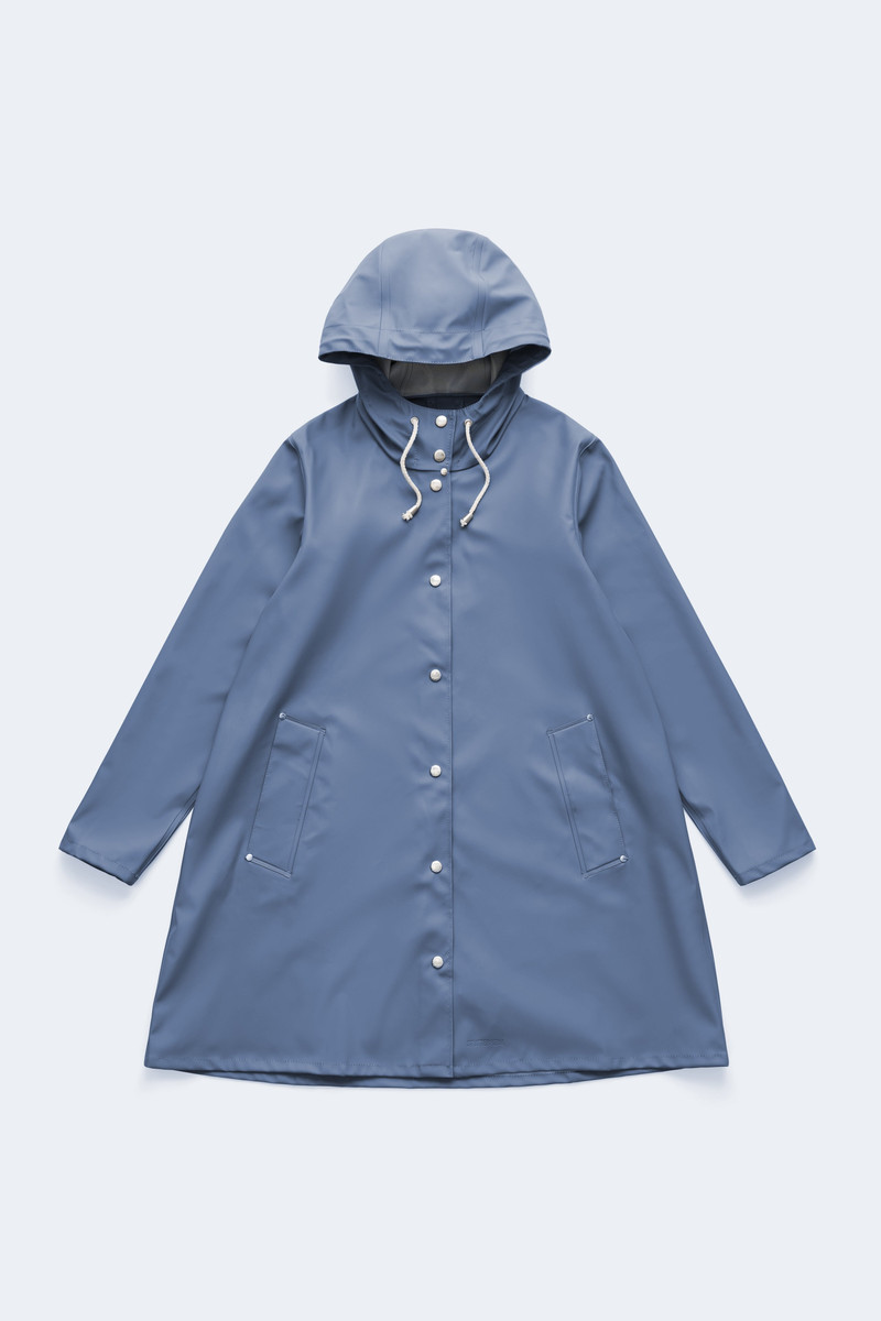Mosebacke Lightweight Raincoat Ash Blue 4