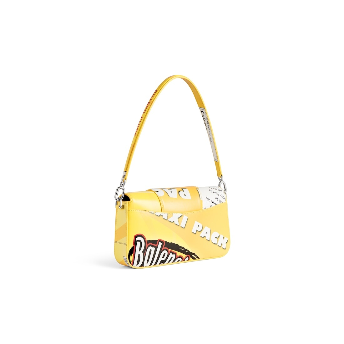 Women's Hourglass Sling Bag Small in Yellow - 3