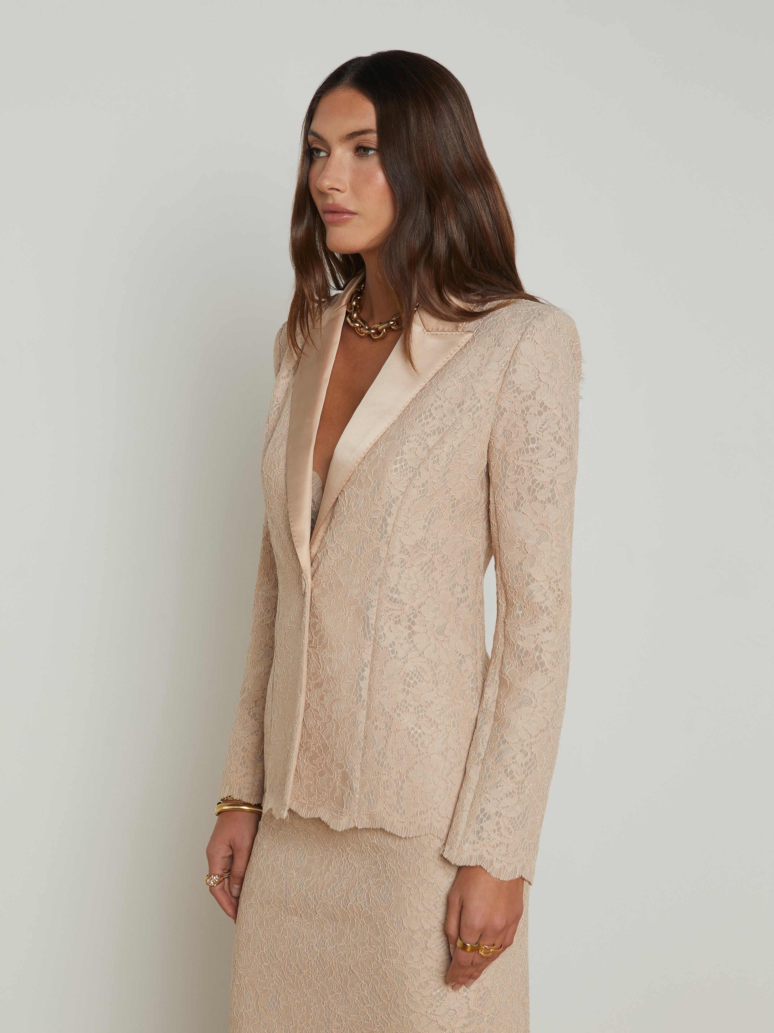 Clementine Lace Blazer - 3