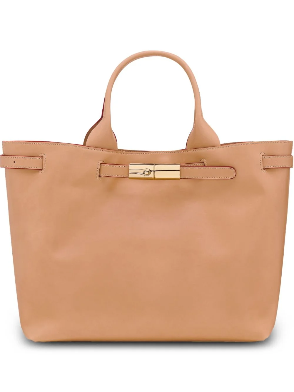 Le Roseau L leather tote bag - 1