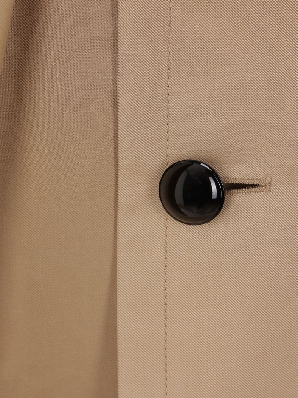 double-breasted twill trench coat - 3