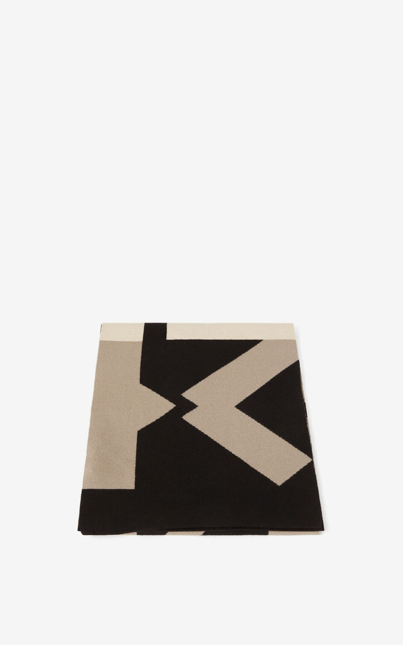 KENZO KENZO Sport wool scarf outlook