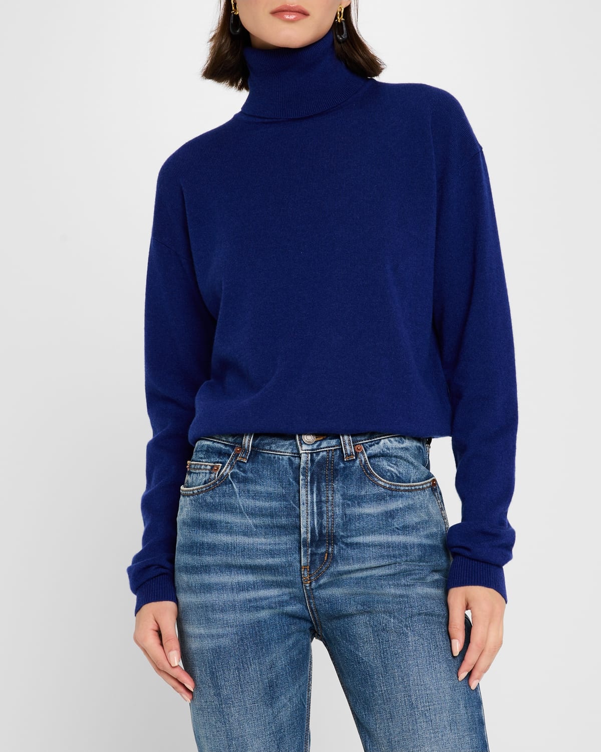 Turtleneck Cashmere Sweater - 4