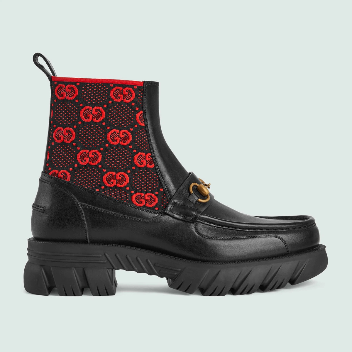 Men's GG jersey boot with Horsebit - 1