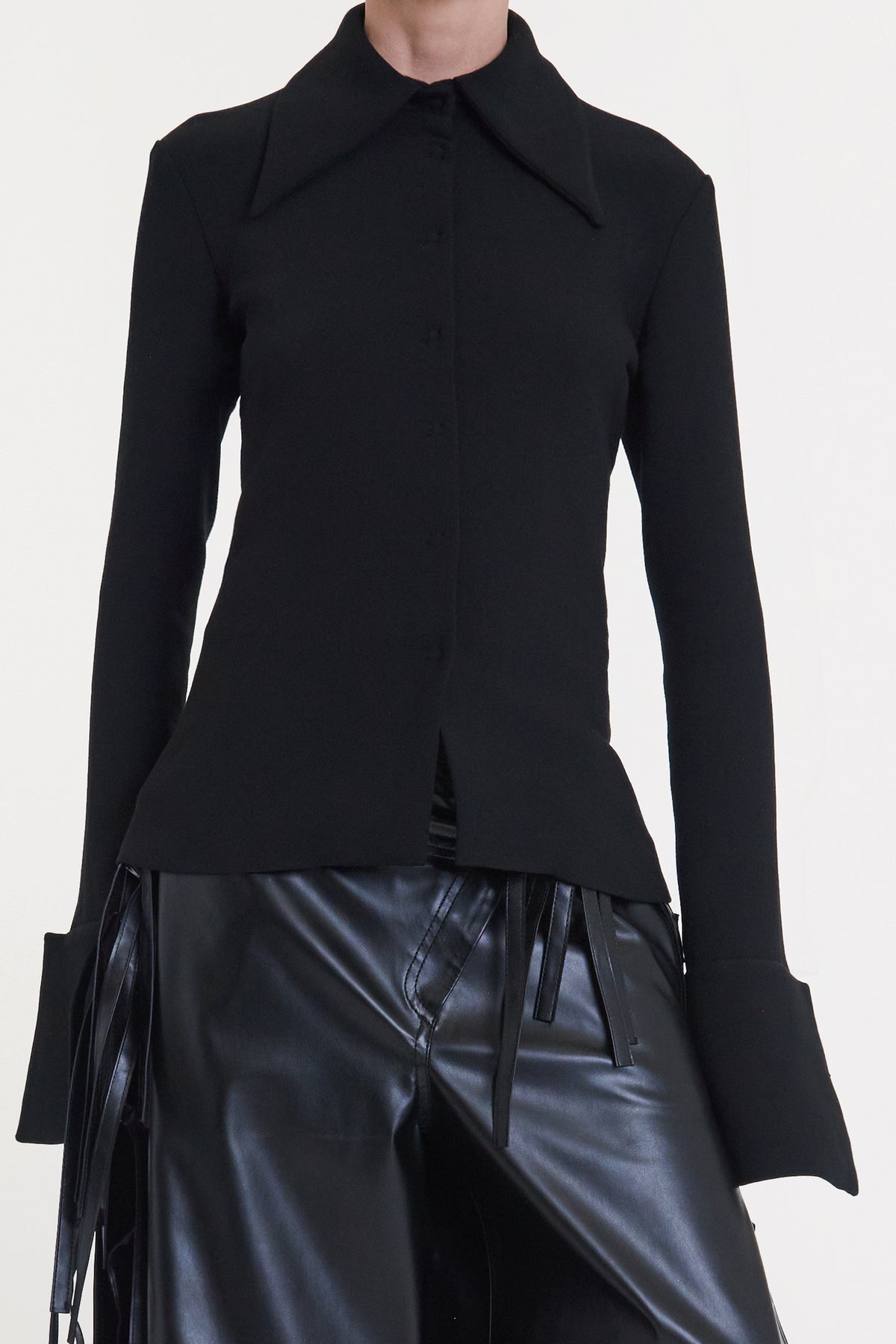 FITTED SHIRT BLACK - 7