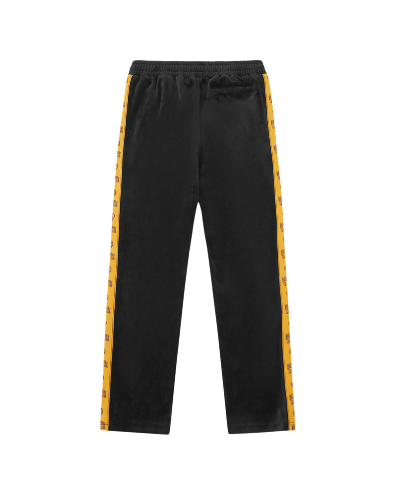 BILLIONAIRE BOYS CLUB SMALL ARCH LOGO TAPED VELOUR TRACK PANTS outlook