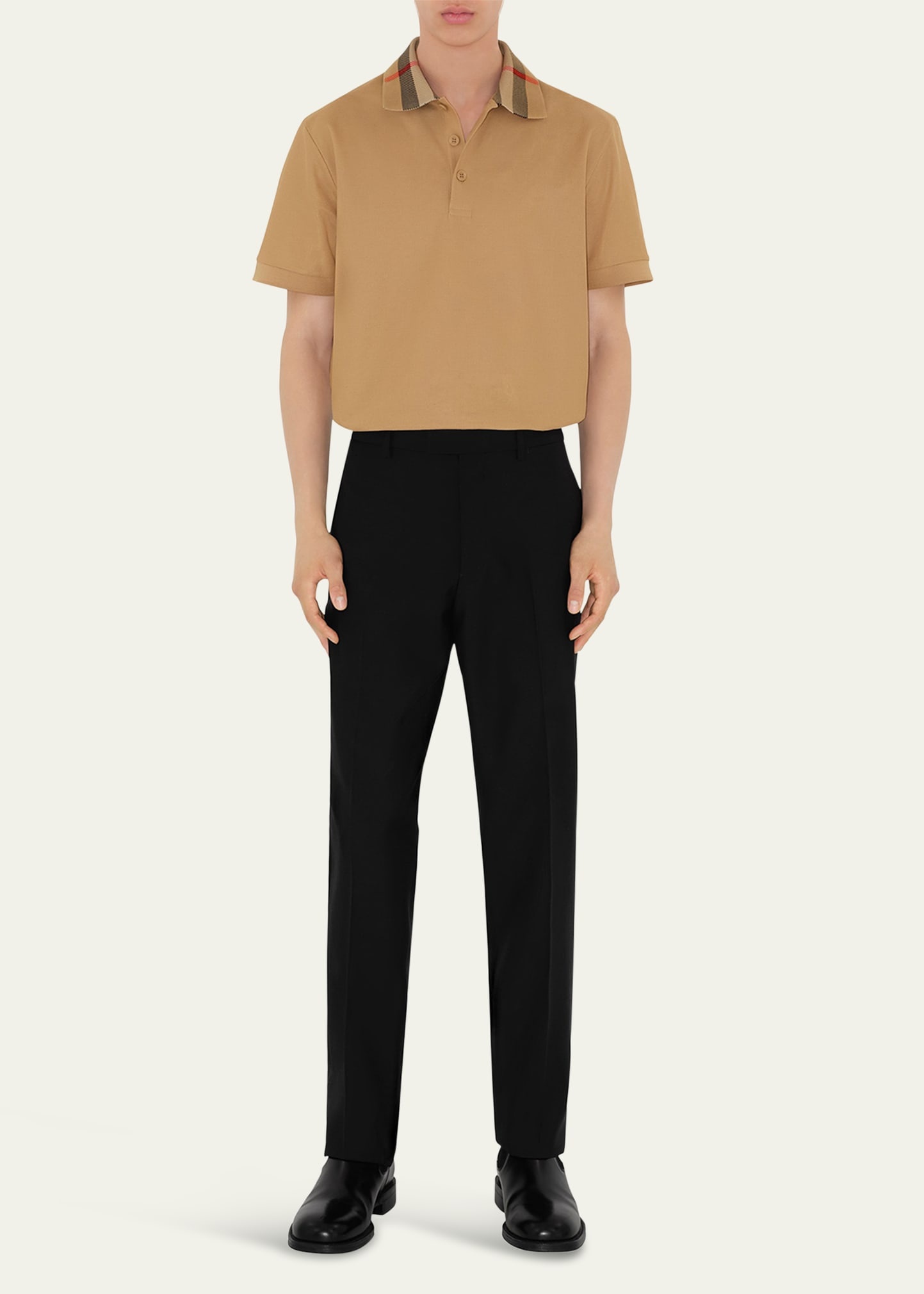 Men's Cody Check-Collar Polo Shirt - 2