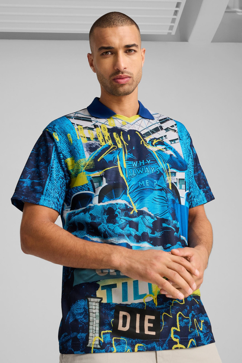 PUMA Manchester City ftblNRGY+ Men's Retro Jersey&nbsp; outlook