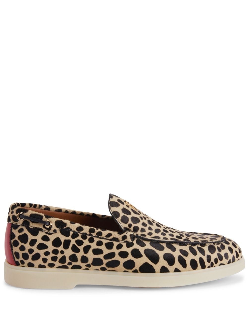 The Maui leopard-print loafers - 1