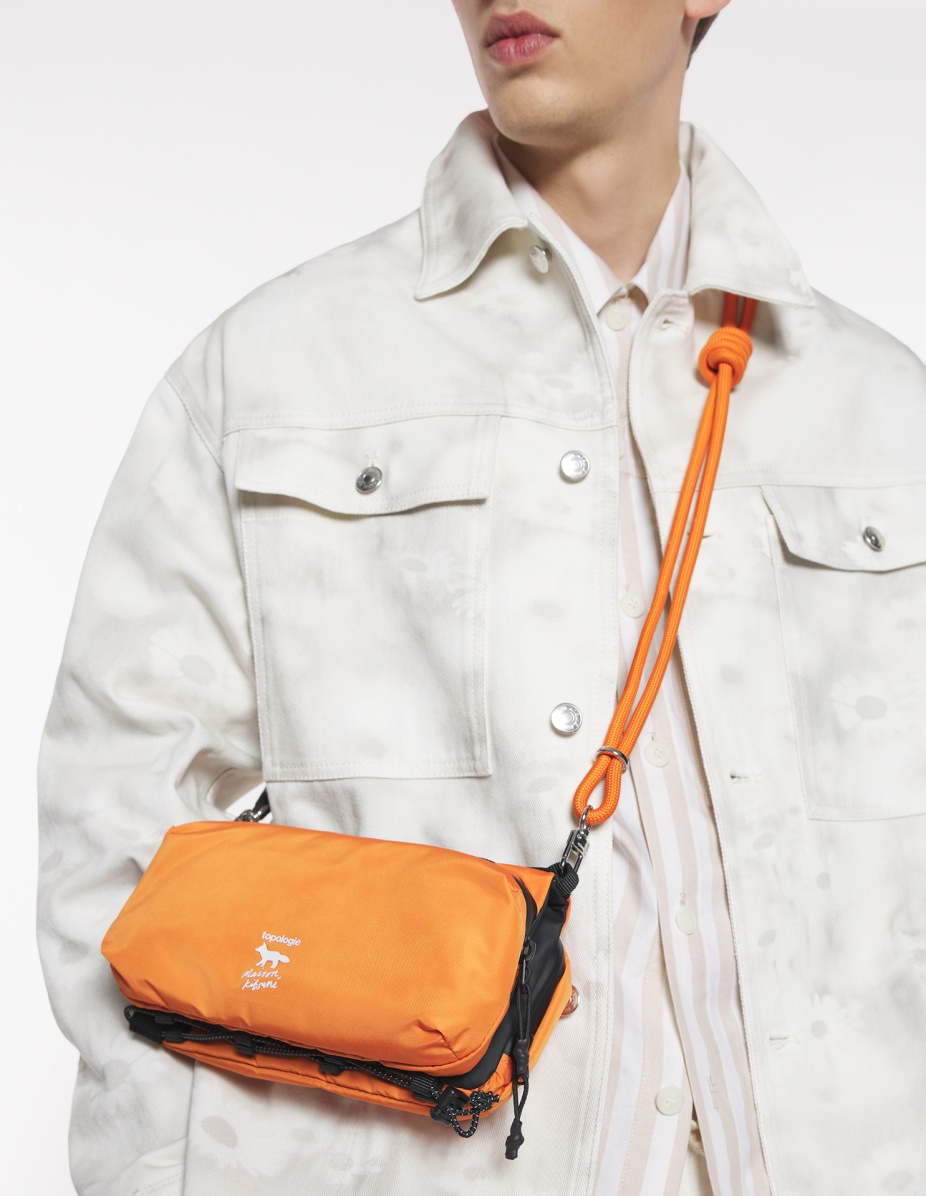 MAISON KITSUNE X TOPOLOGIE BOTTLE BAG - 3