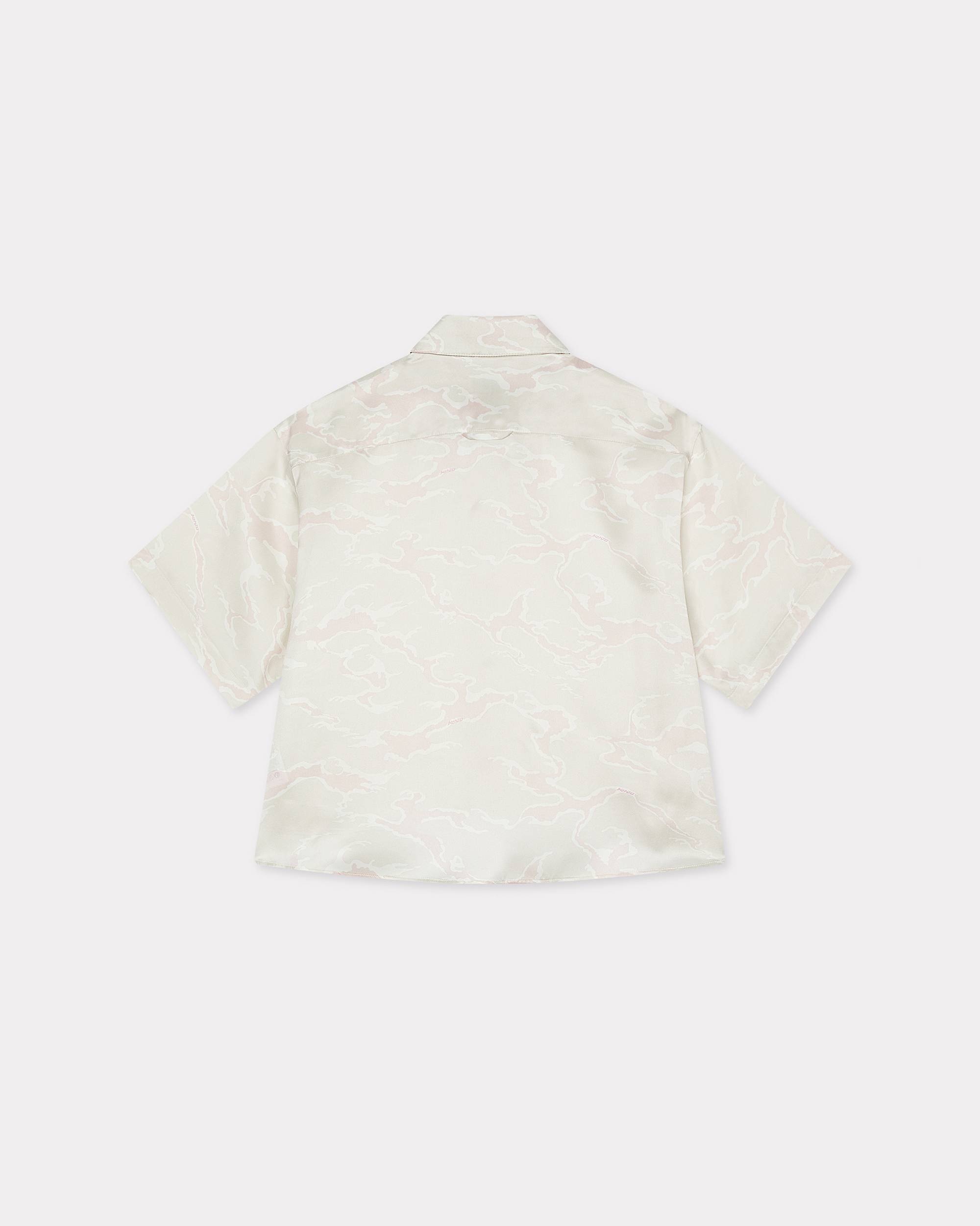 'KENZO Ocean Camo' short sleeve shirt in silk - 2