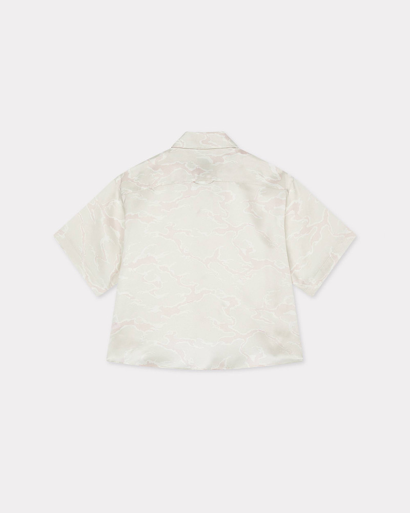 KENZO 'KENZO Ocean Camo' short sleeve shirt in silk outlook