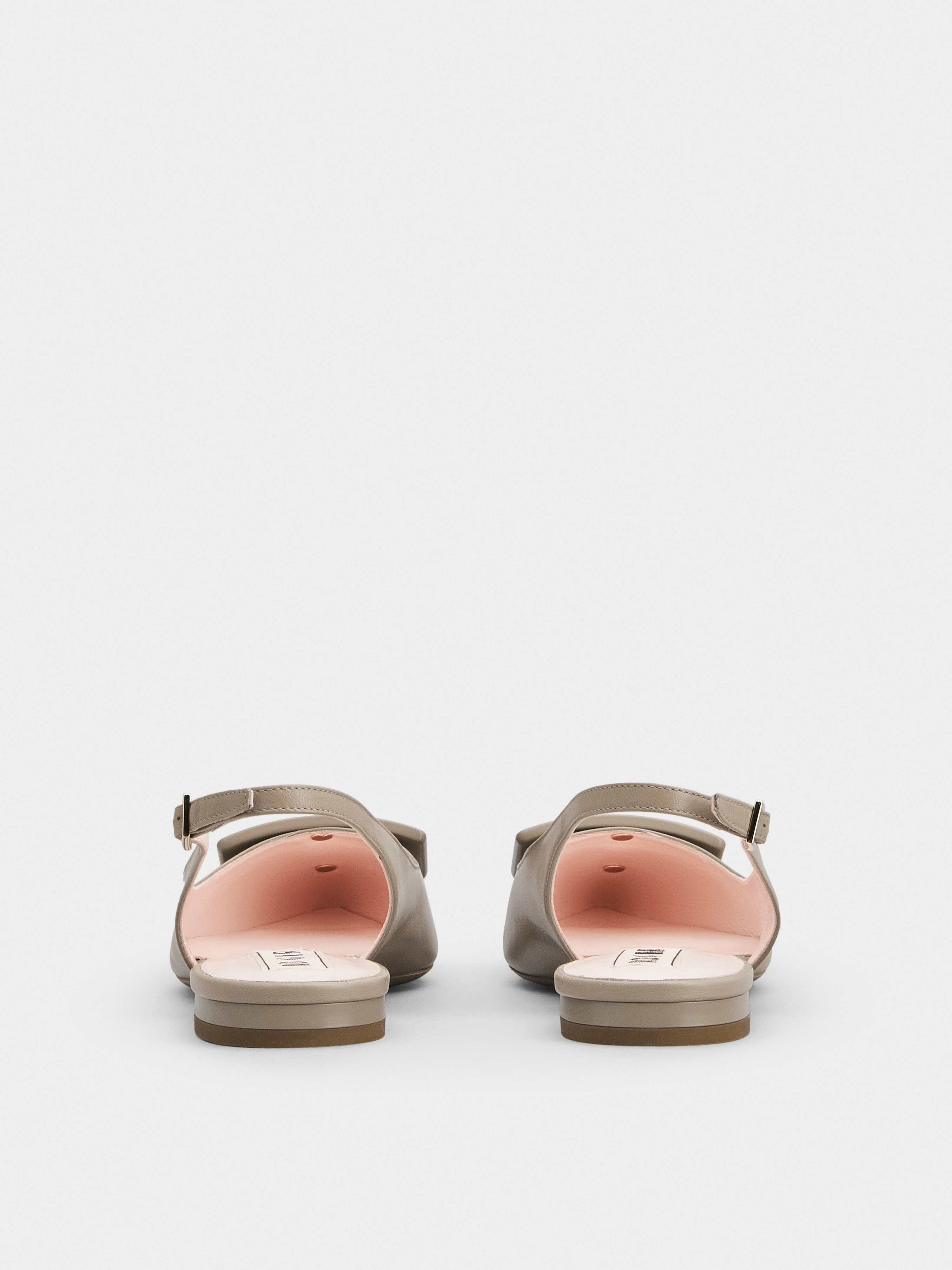 Gommettine Slingback Ballerinas in Nappa Leather - 5