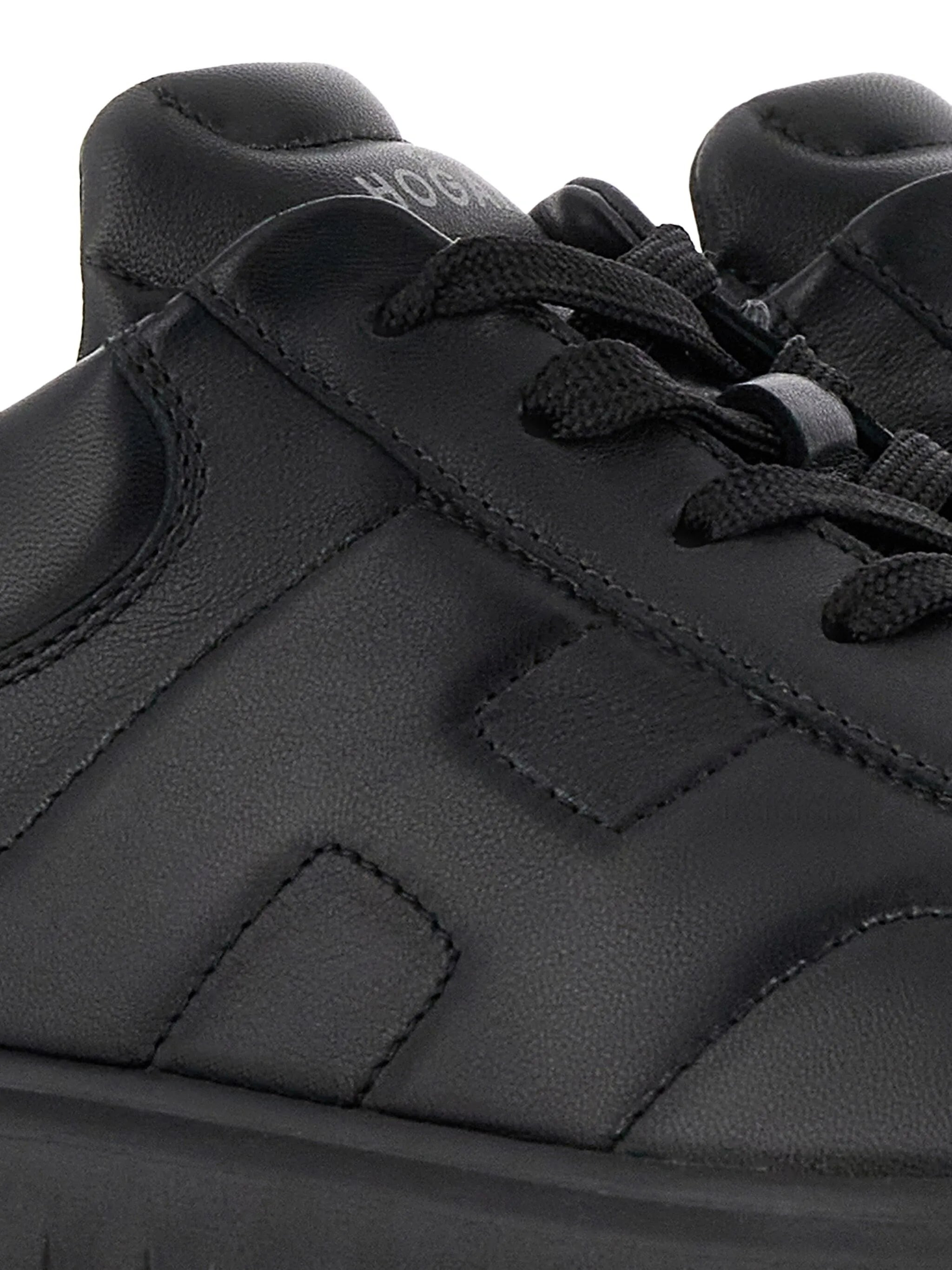 Hogan H-Stripes Leather Sneakers - 6