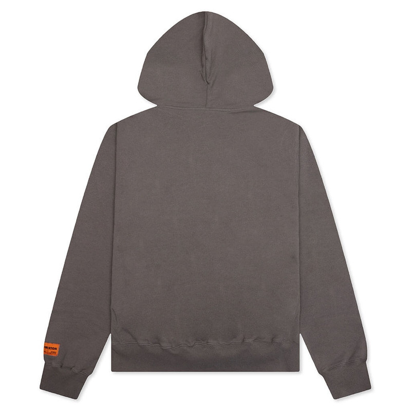 Heron Preston BW HOODIE - GREY/BLACK outlook