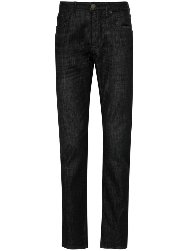 mid-rise slim-fit jeans 1