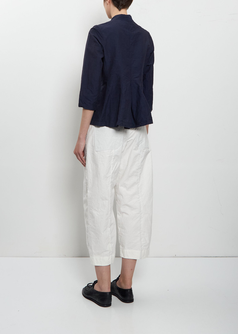 Bergfabel Ada Cotton Tailored Shirt — Navy outlook