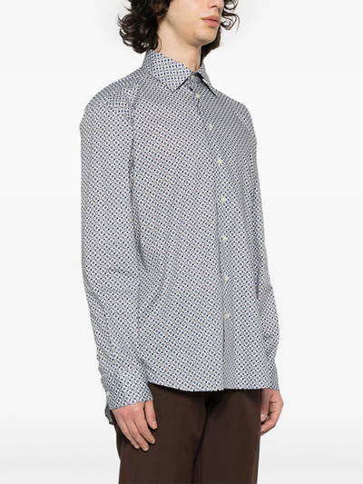 Etro cotton shirt with graphic print outlook
