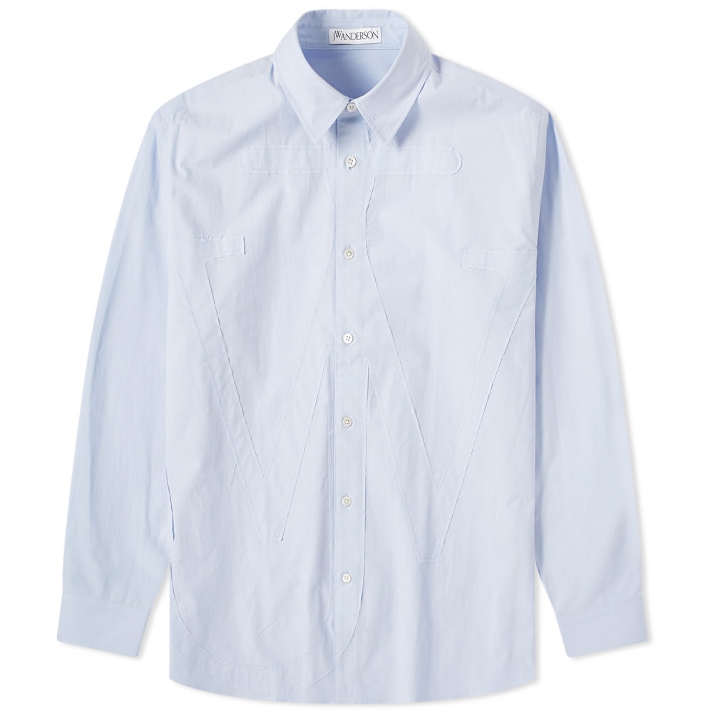 JW Anderson Relaxed Anchor Applique Shirt - 1