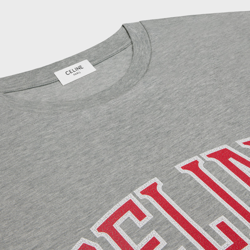 celine loose T-shirt in cotton jersey 3