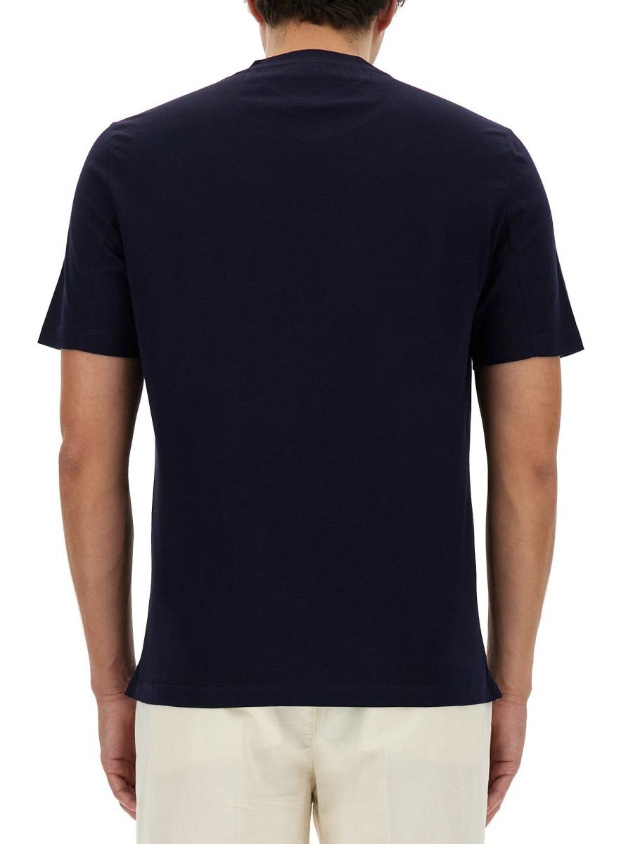 BRUNELLO CUCINELLI T-SHIRT WITH LOGO - 3