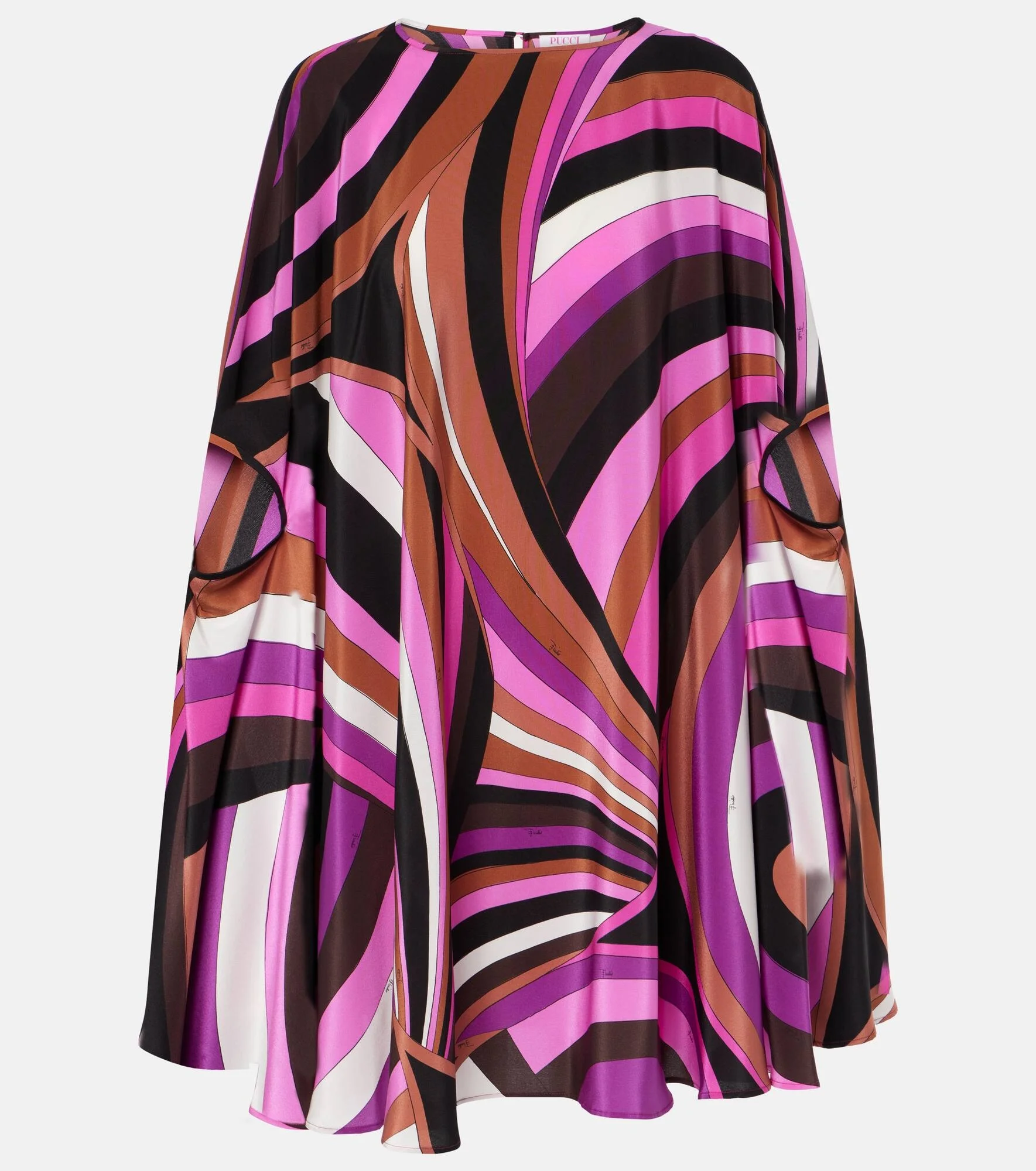 Iride silk kaftan - 1
