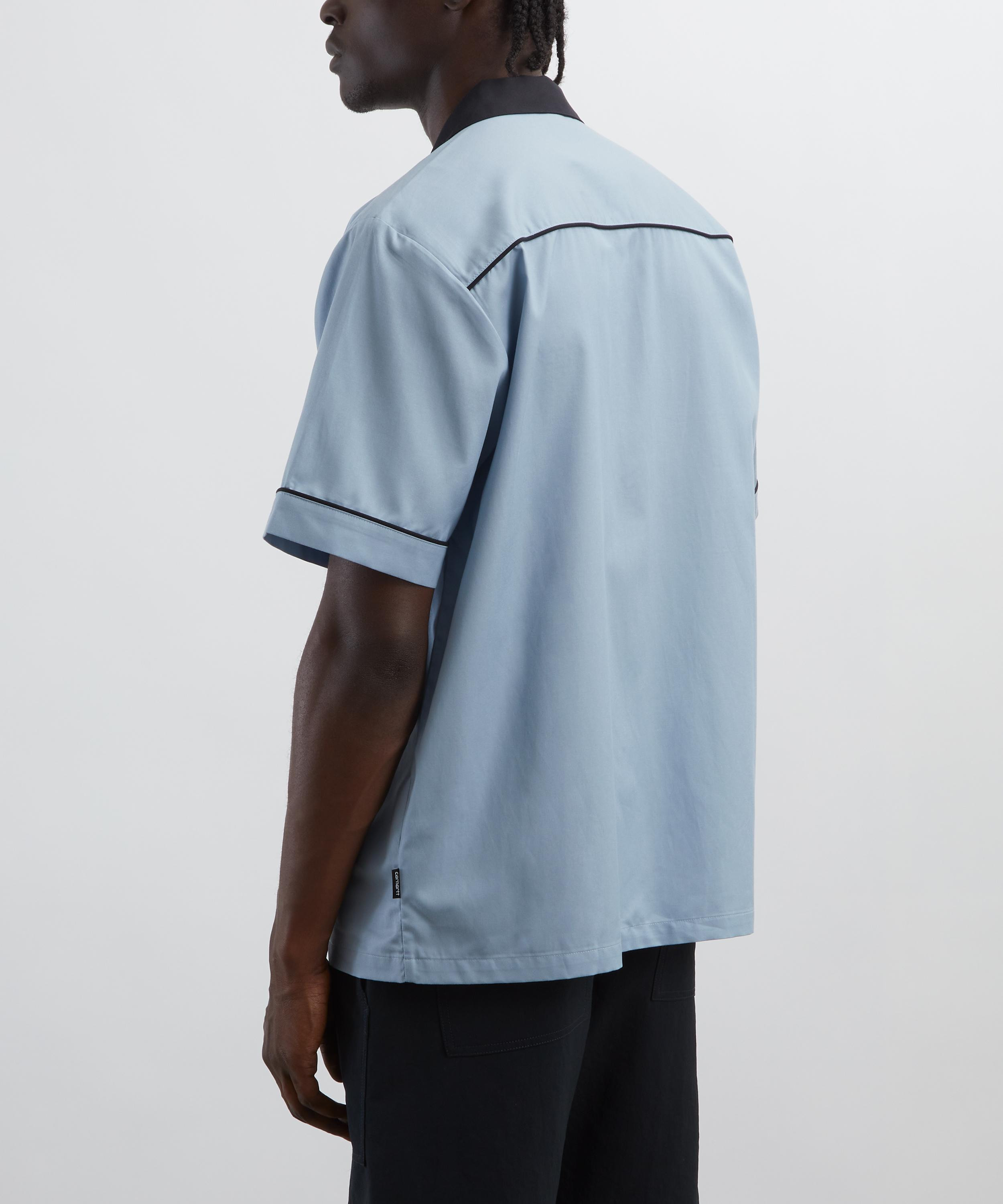 Blue Bowl Short-Sleeve Shirt - 4