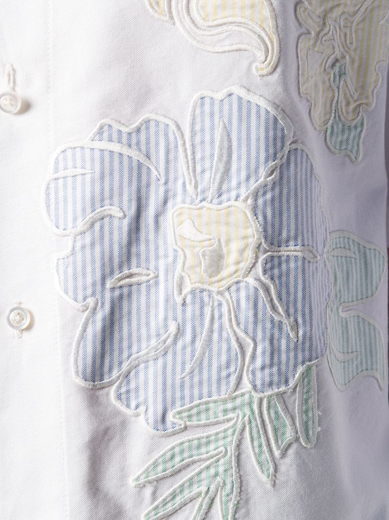 Ocean Floor Applique Casual Fit Shirt - 5