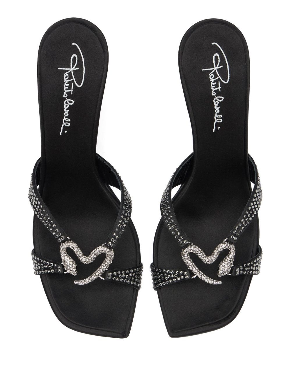 embellished heeled sandals - 4