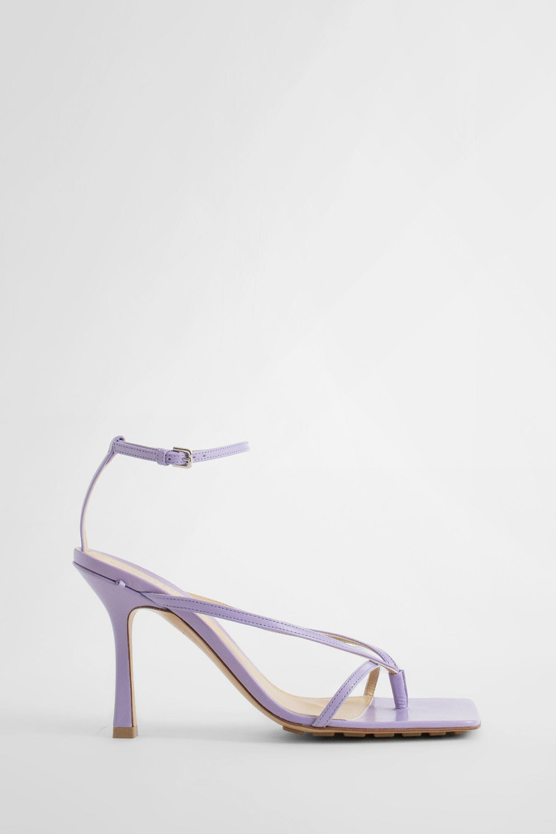 BOTTEGA VENETA WOMAN PURPLE SANDALS - 1