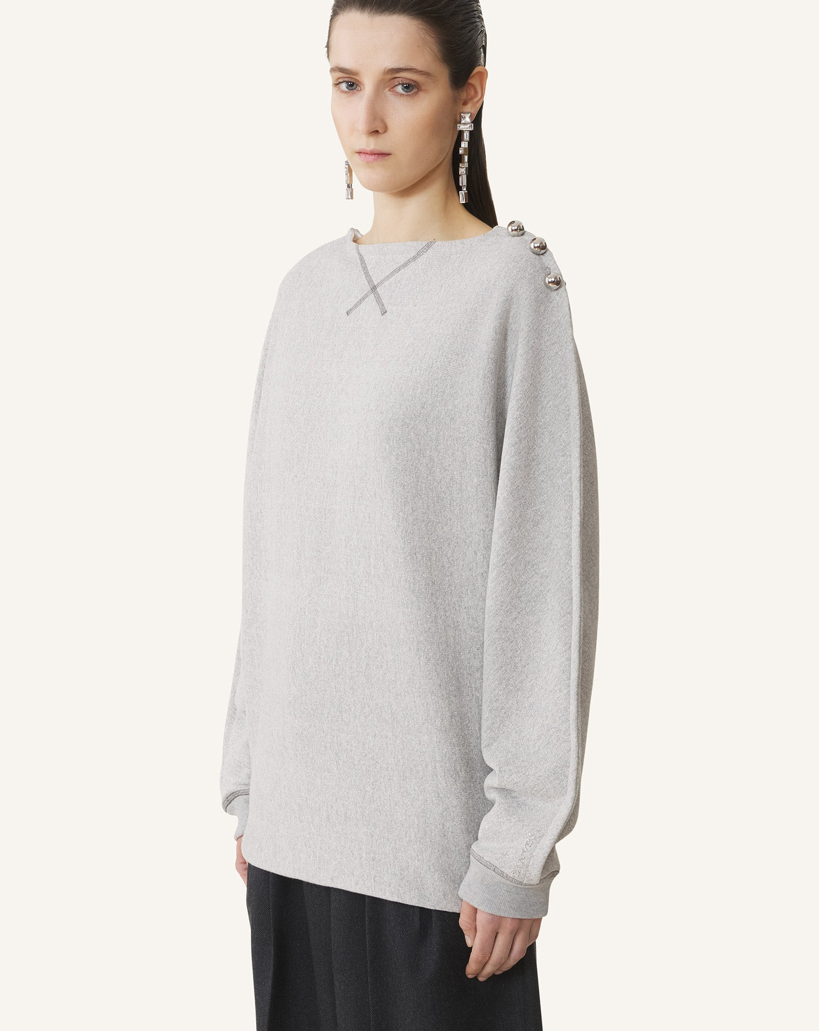 COTTON JERSEY TOP - 3