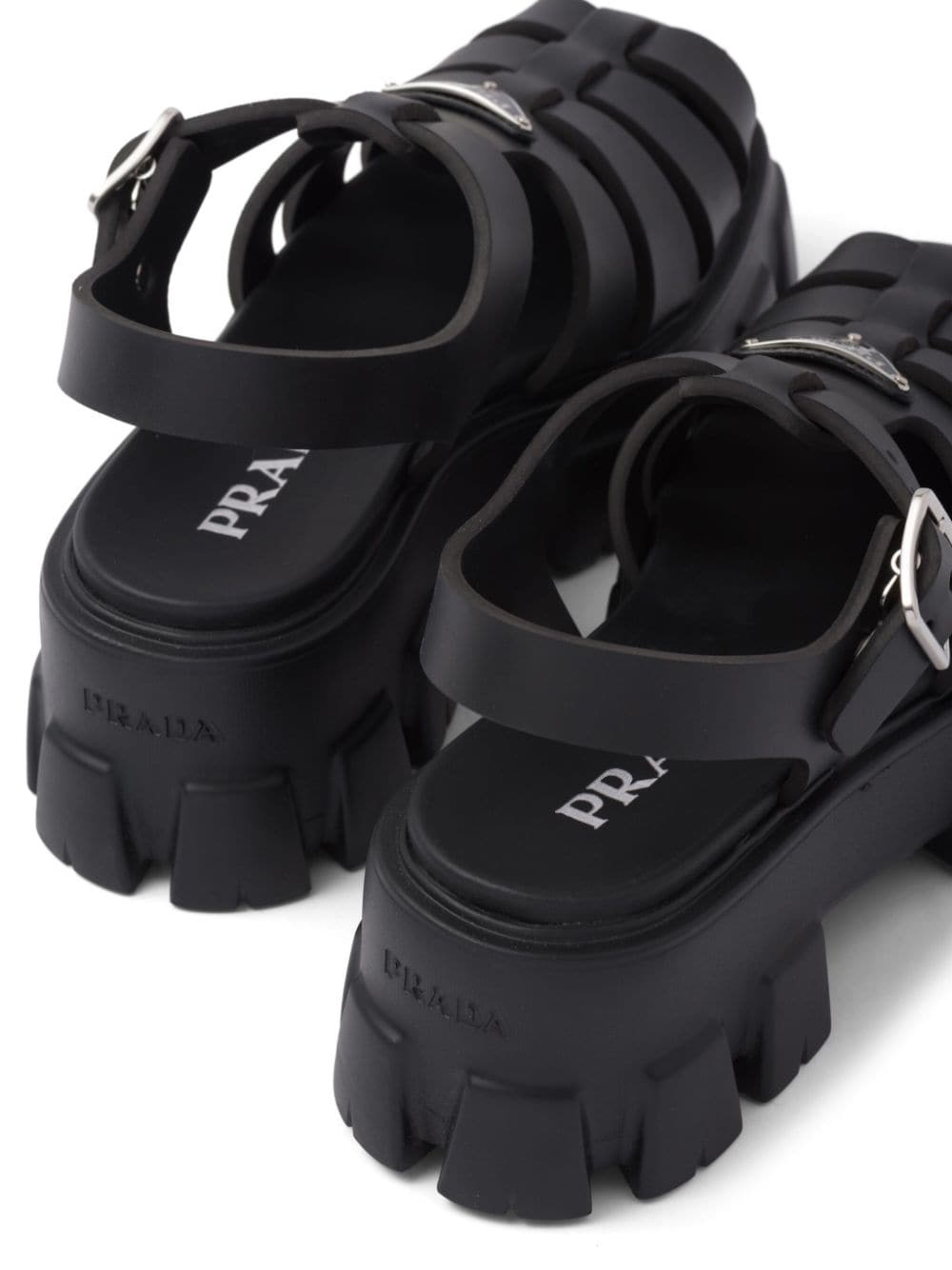 55mm caged platform sandals - 4