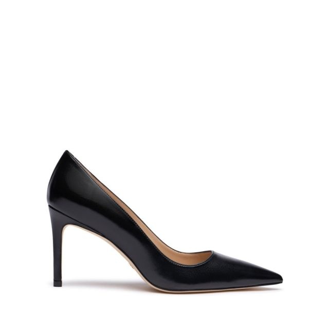 Black Stuart 85 Pumps - 1