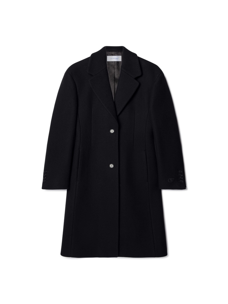 Brushed Wo Round Coat - 1